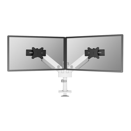 Neomounts DS65S-950WH2 Support d'écran à fixer 24-34" - ressort à gaz - Topfix - multiréglable - arrêt 180°