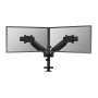 Neomounts DS65S-950BL2 Support d'écran à fixer 24-34" - ressort à gaz - Topfix - multiréglable - arrêt 180°
