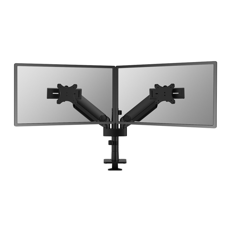 Neomounts DS65S-950BL2 Support d'écran à fixer 24-34" - ressort à gaz - Topfix - multiréglable - arrêt 180°