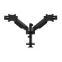 Neomounts DS65S-950BL2 Support d'écran à fixer 24-34" - ressort à gaz - Topfix - multiréglable - arrêt 180°