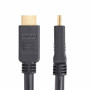 StarTech.com Câble HDMI 2.0 de 15 m, CMP, Classé Plenum, Câble HDMI Haut Débit, 4K 60Hz, HDR10/HDCP 2.2/ARC, Cordon HDMI Mural