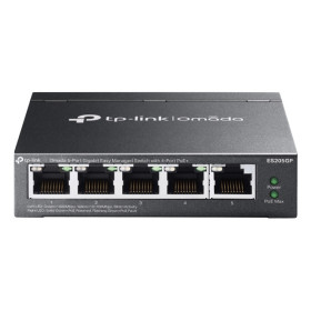 TP-Link Omada ES205G Géré Gigabit Ethernet (10/100/1000) Connexion Ethernet, supportant l'alimentation via ce port (PoE) Noir