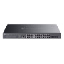 TP-Link Omada SG3428XMPP network switch Managed L2+ Gigabit Ethernet (10/100/1000) Power over Ethernet (PoE) 1U Black