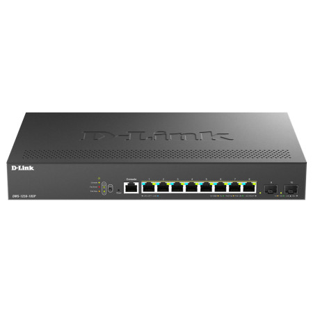 D-Link DMS-1250-10SP/E network switch Managed 2.5G Ethernet (100/1000/2500) Power over Ethernet (PoE) Black