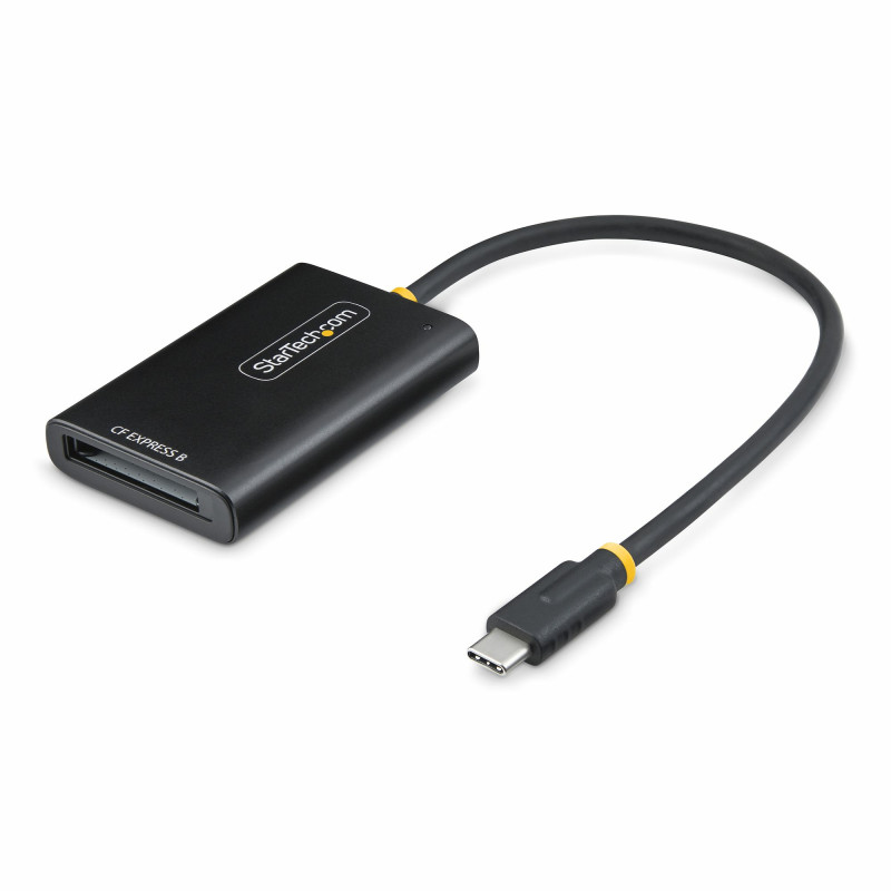 StarTech.com Lecteur de Cartes USB-C CFexpress Type B, USB 10Gbps, Lecteur de Cartes Mémoire Portable, Adaptateur USB Type-C