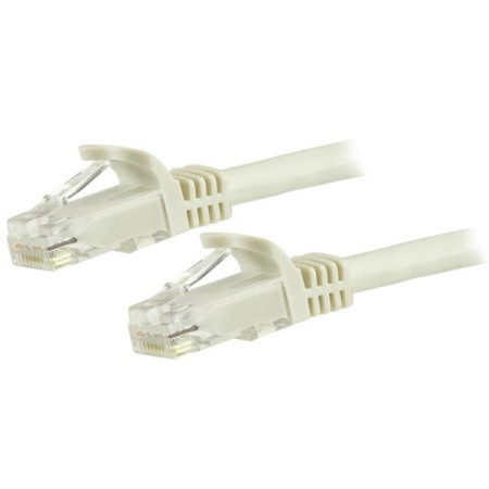 StarTech.com N6PATC150CMWH networking cable White 59.1" (1.5 m) Cat6 U/UTP (UTP)