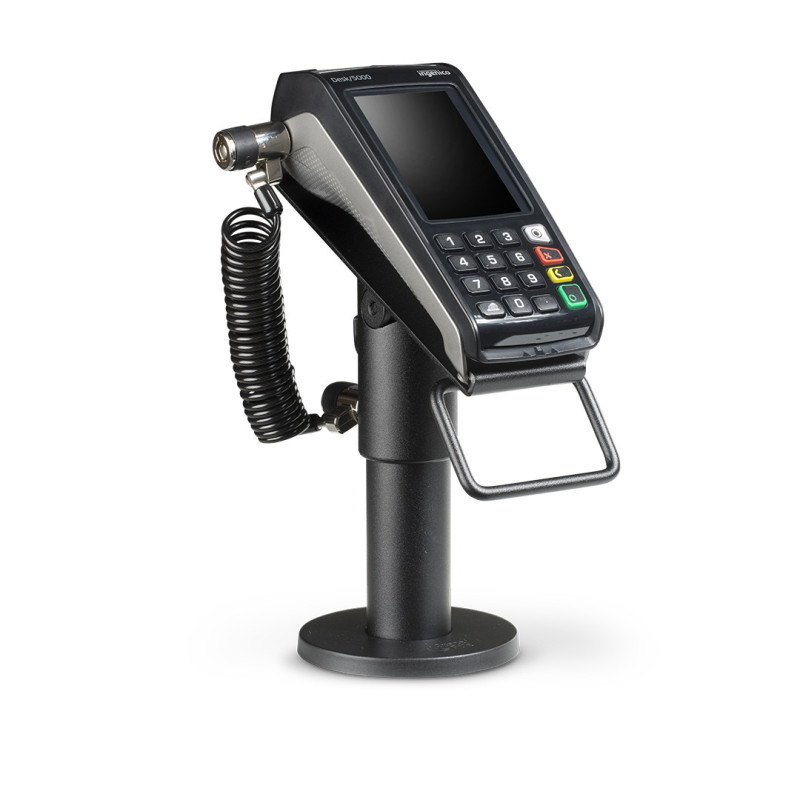 Ergonomic Solutions SpacePole Payment ING3000-D-MH-02 accessoire de système de paiement en point de vente Monture POS Noir Métal