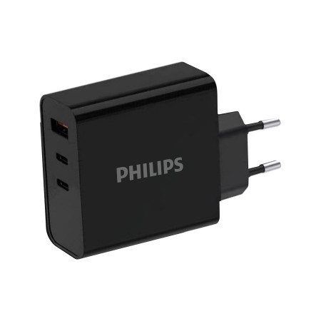 Philips DLP2683B/12 mobile device charger Universal Black AC Fast charging Auto