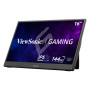 Viewsonic VX1654 téléviseur et moniteur portables Moniteur portable Noir 39,6 cm (15.6") LED 1920 x 1080 pixels