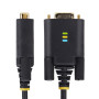 StarTech.com 1P6FFC-USB-SERIAL serial cable Black 78.7" (2 m) USB Type-A DB-9