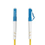 StarTech.com Câble Fibre Optique de 5m Simplex Monomode LC à SC (UPC) OS2, 9/125µm, 40G/100G, Cordon Fibre Optique, Insensible