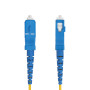 StarTech.com Câble Fibre Optique de 5m Simplex Monomode LC à SC (UPC) OS2, 9/125µm, 40G/100G, Cordon Fibre Optique, Insensible