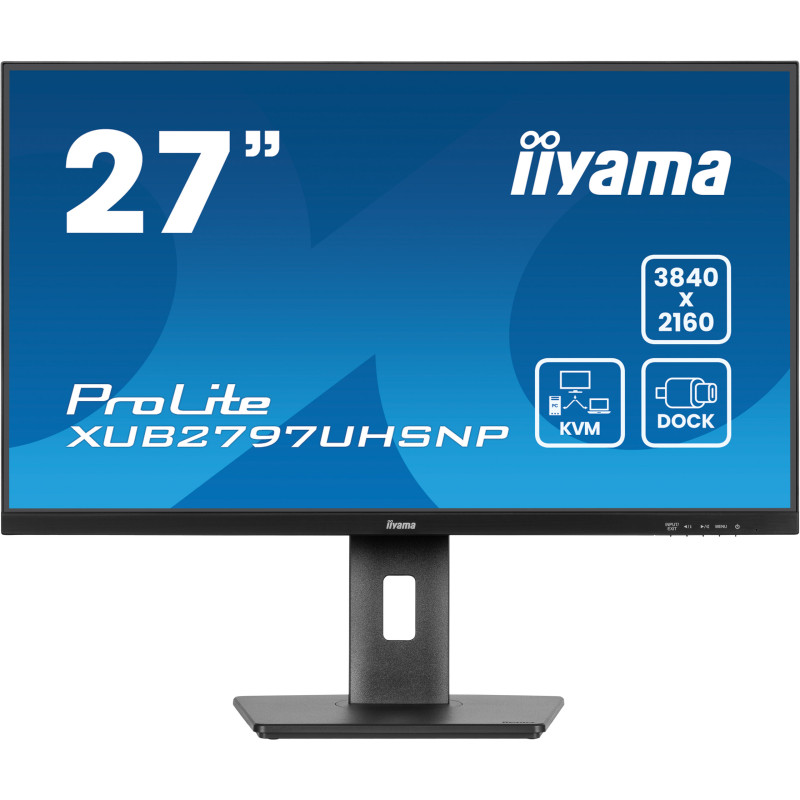 iiyama ProLite XUB2797UHSNP-B1 computer monitor 27" 3840 x 2160 pixels 4K Ultra HD LED Black