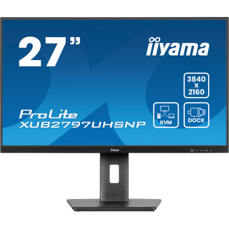 iiyama ProLite XUB2797UHSNP-B1 computer monitor 27" 3840 x 2160 pixels 4K Ultra HD LED Black