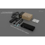 i-tec CADUA4KDOCKPDB100 laptop dock/port replicator Wired USB 3.2 Gen 1 (3.1 Gen 1) Type-C Black