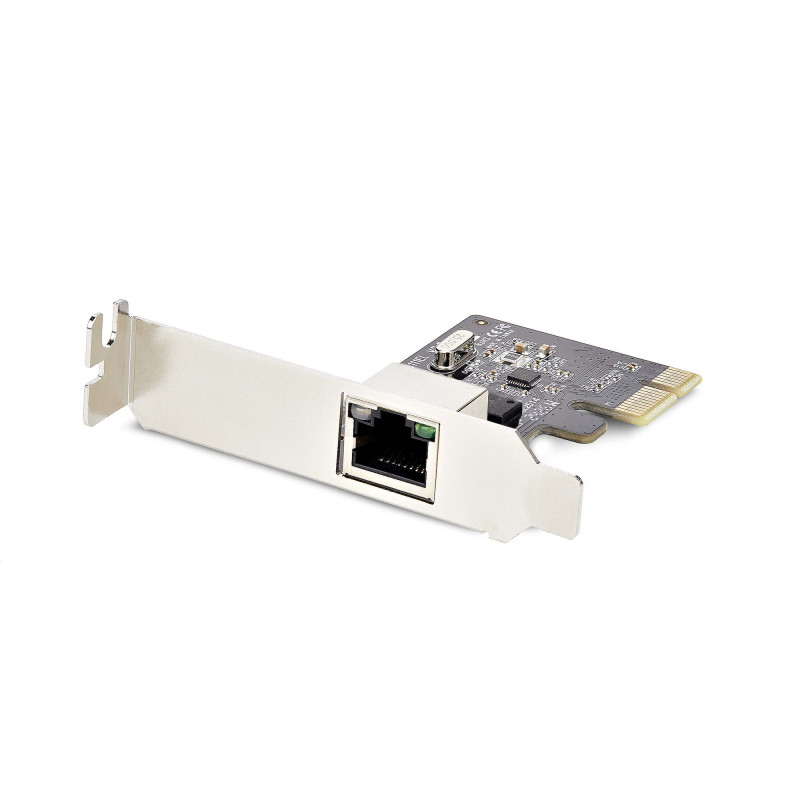 StarTech.com Carte Réseau PCIe Gigabit à 1 Port, Carte Réseau Profil Bas, Carte LAN PCI Express 10/100/1000Mbps, Realtek