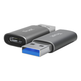 Trust Calyx USB Type-C USB Type-A Gray