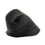 V7 Souris ergonomique verticale 2.4 Ghz pour gaucher MW400L - Noire - Connectivité sans fil - Interface USB