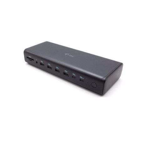 i-tec CA6MONITORDOCKPD laptop dock/port replicator Wired USB 3.2 Gen 1 (3.1 Gen 1) Type-C Black