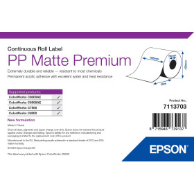 Epson 7113703 printer label White Self-adhesive printer label
