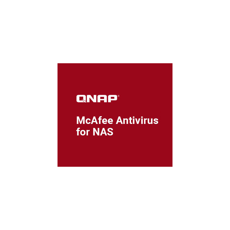 QNAP LS-MCAFEE-EXTEND-3Y licence et mise à jour de logiciel 1 licence(s) Electronic License Delivery (ELD) 3 année(s)