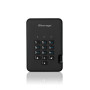 iStorage diskAshur2 256-bit 4TB USB 3.2 secure encrypted solid-state drive - Black IS-DA2-256-SSD-4000-B