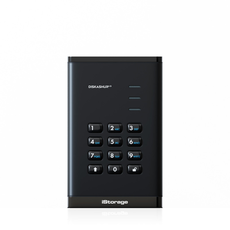 iStorage diskAshur3 SSD 2 TB USB Type-A / USB Type-C 3.2 Gen 1 (3.1 Gen 1)