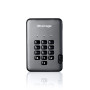 iStorage diskAshur PRO2 256-bit 512GB USB 3.2 secure encrypted solid-state drive IS-DAP2-256-SSD-512-C-G