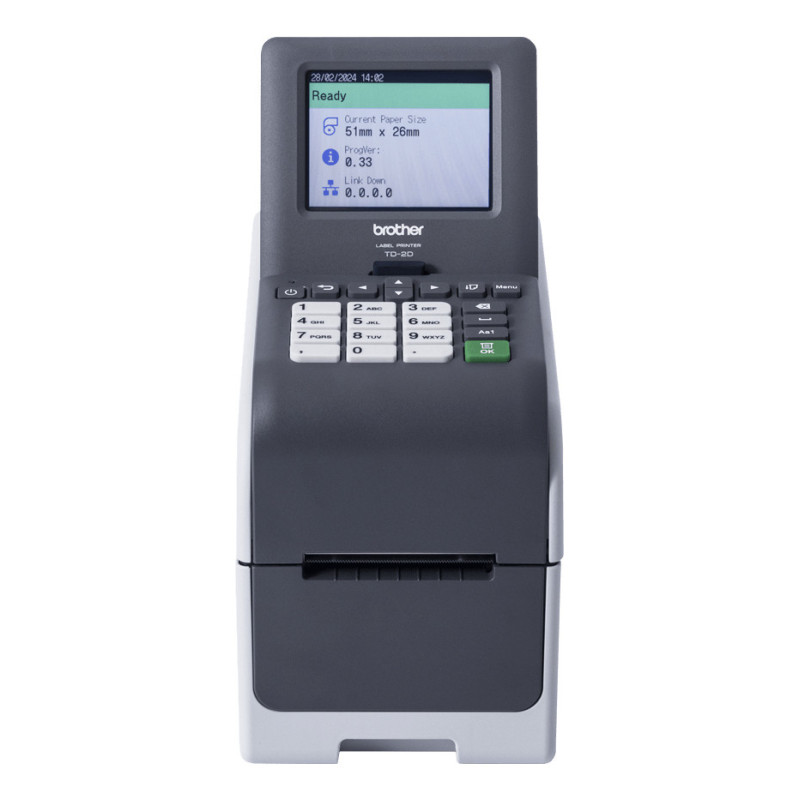 Brother TD-2350DSA203 - imprimante d'étiquettes de bureau sans fil Bluetooth 2 pouces