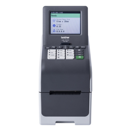 Brother TD-2320DSA300 label printer Direct thermal 300 x 300 DPI 152 mm/sec Wired Ethernet LAN