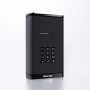 iStorage diskAshur DT3 HDD external hard drive 4 TB USB Type-C 3.2 Gen 1 (3.1 Gen 1) Black
