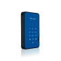 iStorage diskAshur2 256-bit 2TB SB 3.1 secure encrypted hard drive - Blue IS-DA2-256-2000-BE