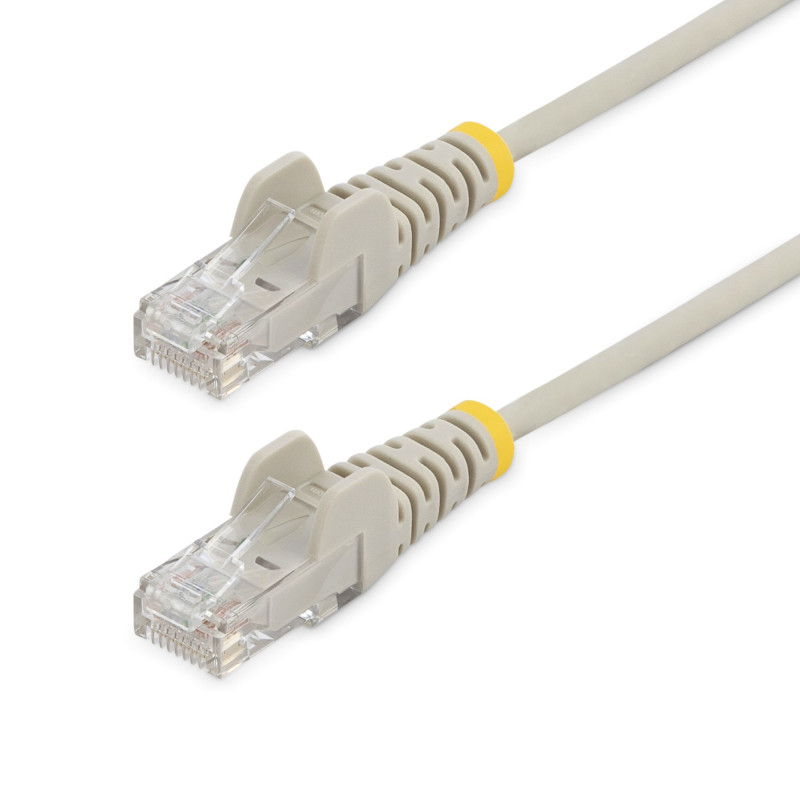 StarTech.com N6PAT250CMGRS networking cable Gray 98.4" (2.5 m) Cat6 U/UTP (UTP)