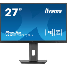 iiyama ProLite XUB2797QSU-B2 écran plat de PC 68,6 cm (27") 2560 x 1440 pixels 4K Ultra HD LED Noir