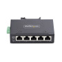 StarTech.com Switch Réseau Industriel 5 Ports Non Géré, 100/1000 Ethernet, Rail DIN/Montage Mural, Commutateur Gigabit IP30