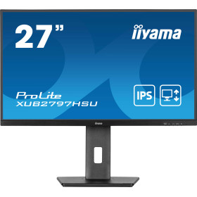iiyama ProLite XUB2797HSU-B2 écran plat de PC 68,6 cm (27") 1920 x 1080 pixels Full HD LED Noir