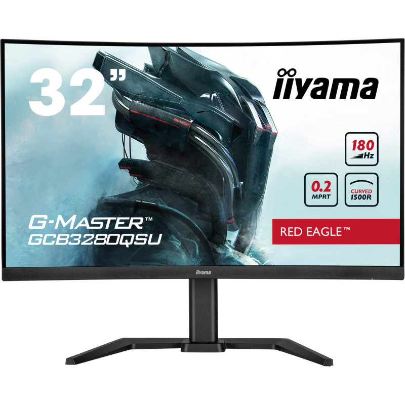 iiyama G-MASTER GCB3280QSU-B2 computer monitor 31.5" 2560 x 1440 pixels Dual QHD LED Black