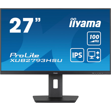 iiyama ProLite XUB2793HSU-B7 computer monitor 27" 1920 x 1080 pixels Full HD LED Black