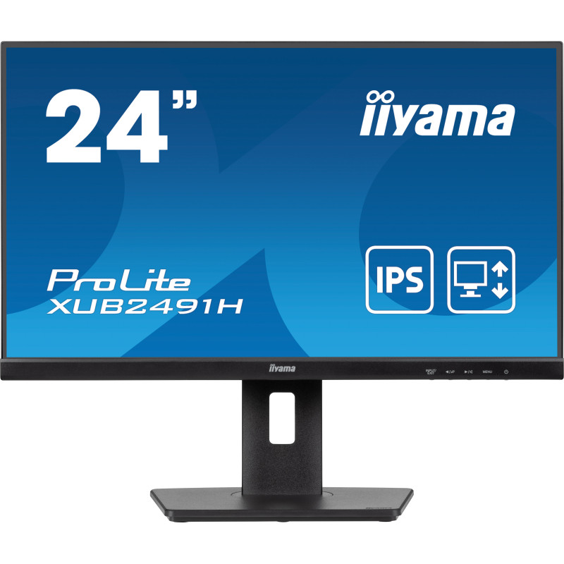 iiyama ProLite XUB2491H-B1 computer monitor 23.8" 1920 x 1080 pixels Full HD LED Black