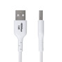 StarTech.com USB2AC1MNCWHE USB cable USB 2.0 39.4" (1 m) USB A USB C White