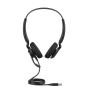 Jabra 4099-410-279 Casque Avec fil Arceau Bureau/Centre d'appels USB Type-C / USB Type-A Noir