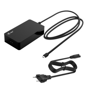 i-tec CHARGER-C140W mobile device charger Laptop, Smartphone, Tablet Black AC Indoor