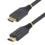StarTech.com HDMI2-CABLE-GRIP-15F HDMI cable 177.2" (4.5 m) HDMI Type A (Standard) Black