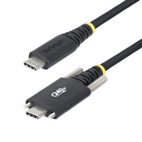 StarTech.com S2CEPR2M-USBSL-CABLE USB cable USB 2.0 78.7" (2 m) USB C Black