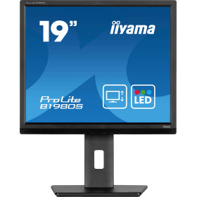iiyama ProLite B1980S-B1 écran plat de PC 48,3 cm (19") 1280 x 1024 pixels VGA LED Noir