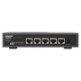 QNAP QSW-3205-5T network switch Unmanaged 10G Ethernet (100/1000/10000) Desktop Black