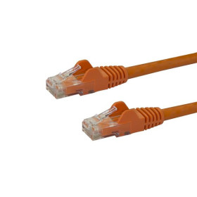 StarTech.com N6PATC10MOR networking cable Orange 393.7" (10 m) Cat6 U/UTP (UTP)
