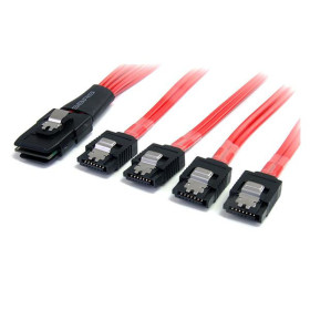 StarTech.com Câble SAS Serial Attached SCSI 1 m - SFF-8087 vers 4 SATA à verrouillage