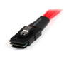 StarTech.com 1m SCSI SAS SCSI cable Red, Black SATA III 39.4" (1 m) SATA 7-pin