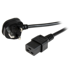 StarTech.com PXTUKC192M power cable Black 78.7" (2 m) BS 1363 C19 coupler